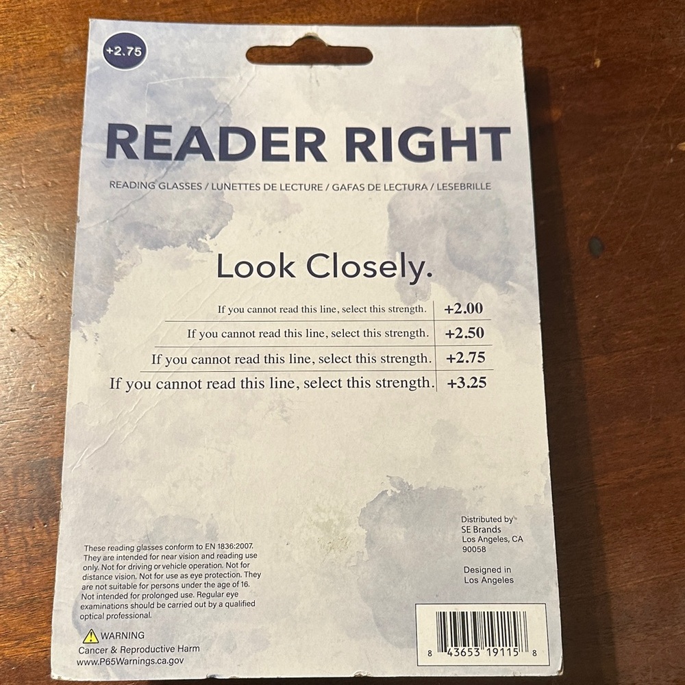 Reader Right Reading Glasses Set - Picture 6 of 7